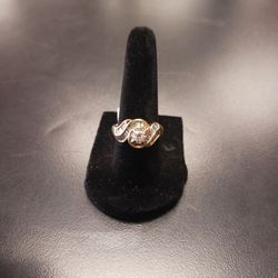 14k Yellow Gold 5.2 G Ring Size 6.5