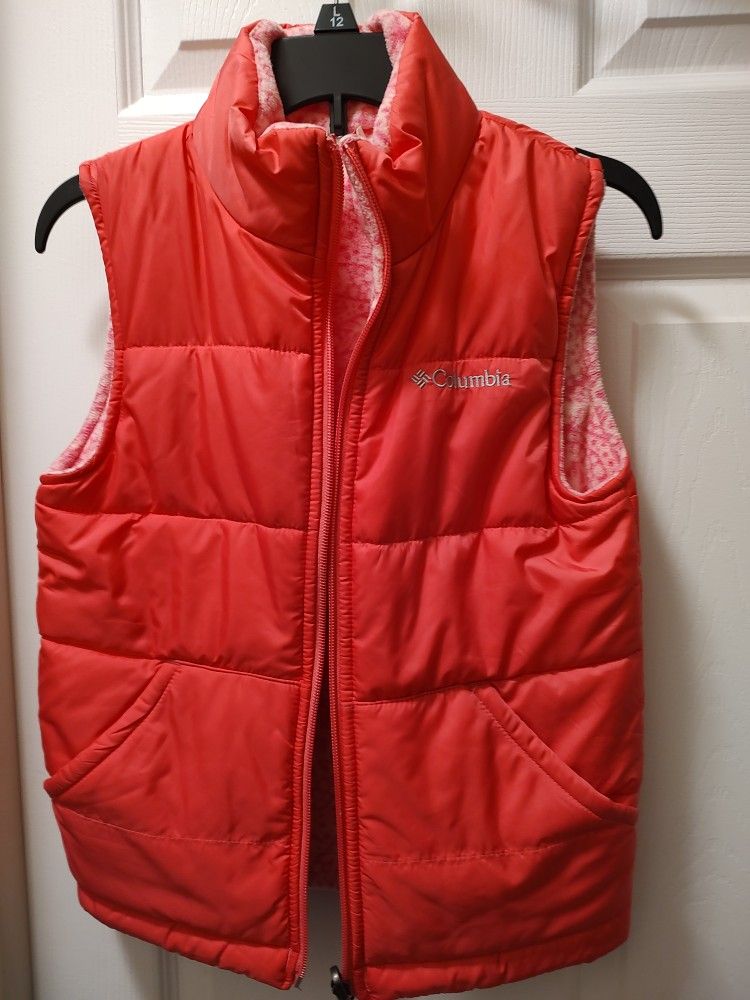 Girls Reversible Jacket Vest - size 8