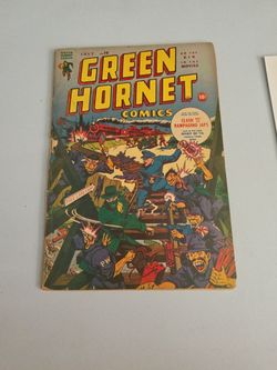1944 golden age Green Hornet comics #19 rare issue