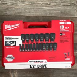Milwaukee Impact Socket Kit