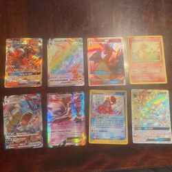 8 Pokémon Cards
