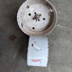 Milwaukee Hole Saws 31/4" And 4"