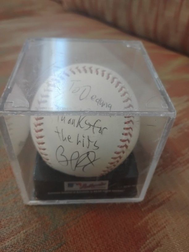 Brad Paisley autographed baseball
