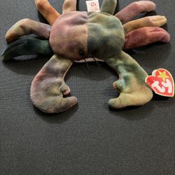 Claude the crab beanie baby tag errors deals
