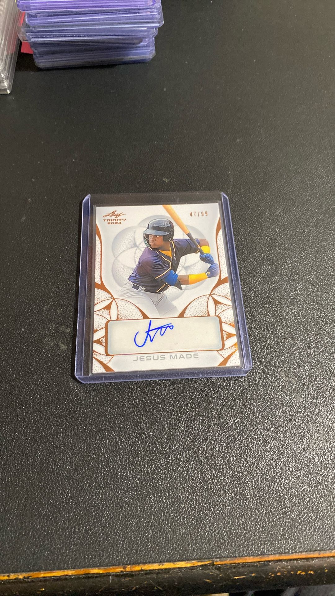 2024 Leaf Trinity Jesus Made (Auto)