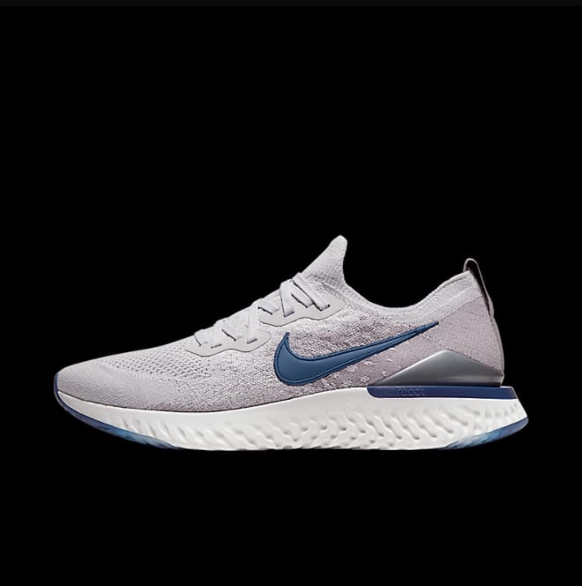 Top4running Nike Footwear Nike Epic React Flyknit Womens Grey Nike