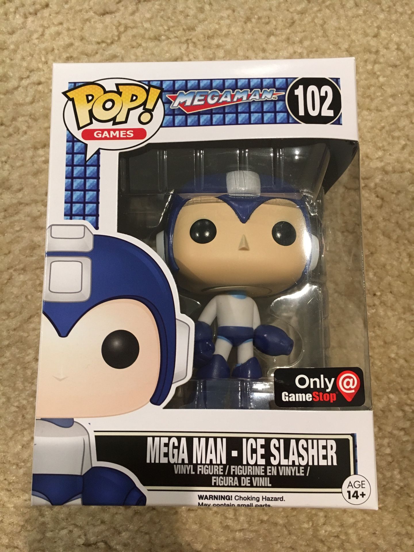 Funko POP! Mega Man - Ice Slasher (GameStop Exclusive)