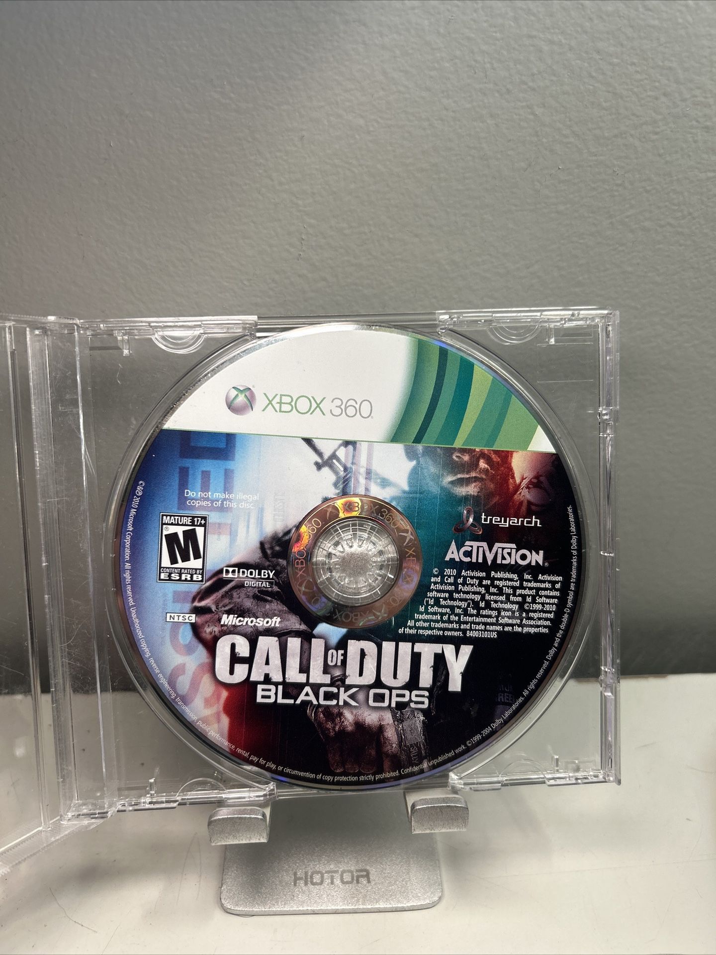 Call Of Duty: Black Ops (Xbox 360, 2010) Disc Only
