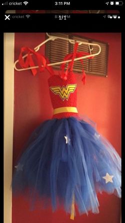 Girls Wonder Woman Dress