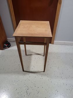 Little table real wood  .