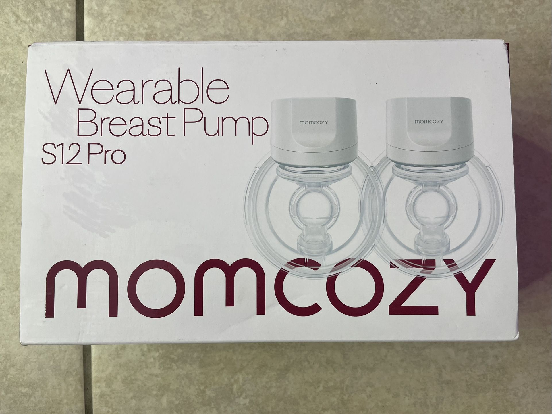 Momcozy Wearable Breast Pump S12 Pro New Open Box
