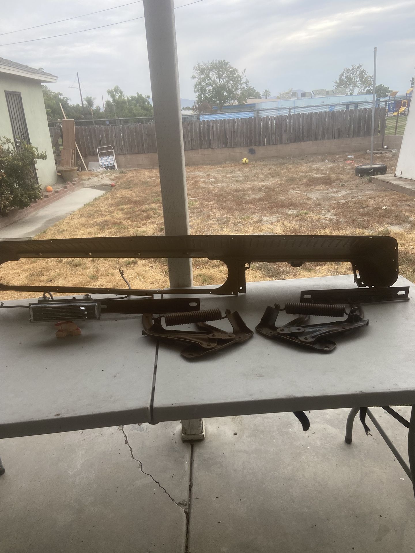 1965 IMPALA PARTS FOR SALE DEFROSTER CONTROL,HOOD HINGE,SPEEDMETER COVER MAKE ME A FAIR OFFER FOR EVERYTHING $CASH ONLY 