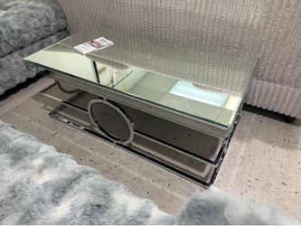 Silver coffee table