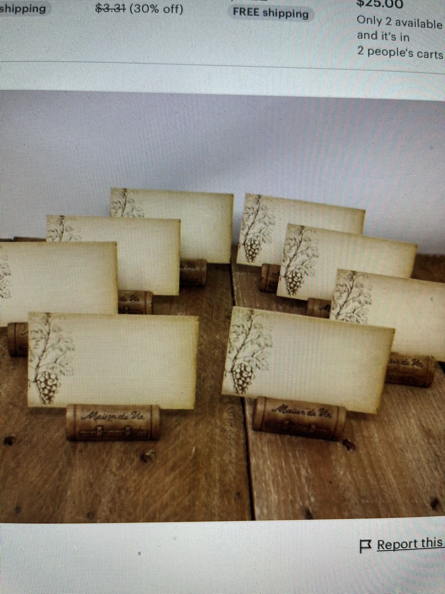 Seating Place Card Holders 