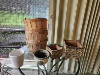 Pots and baskets