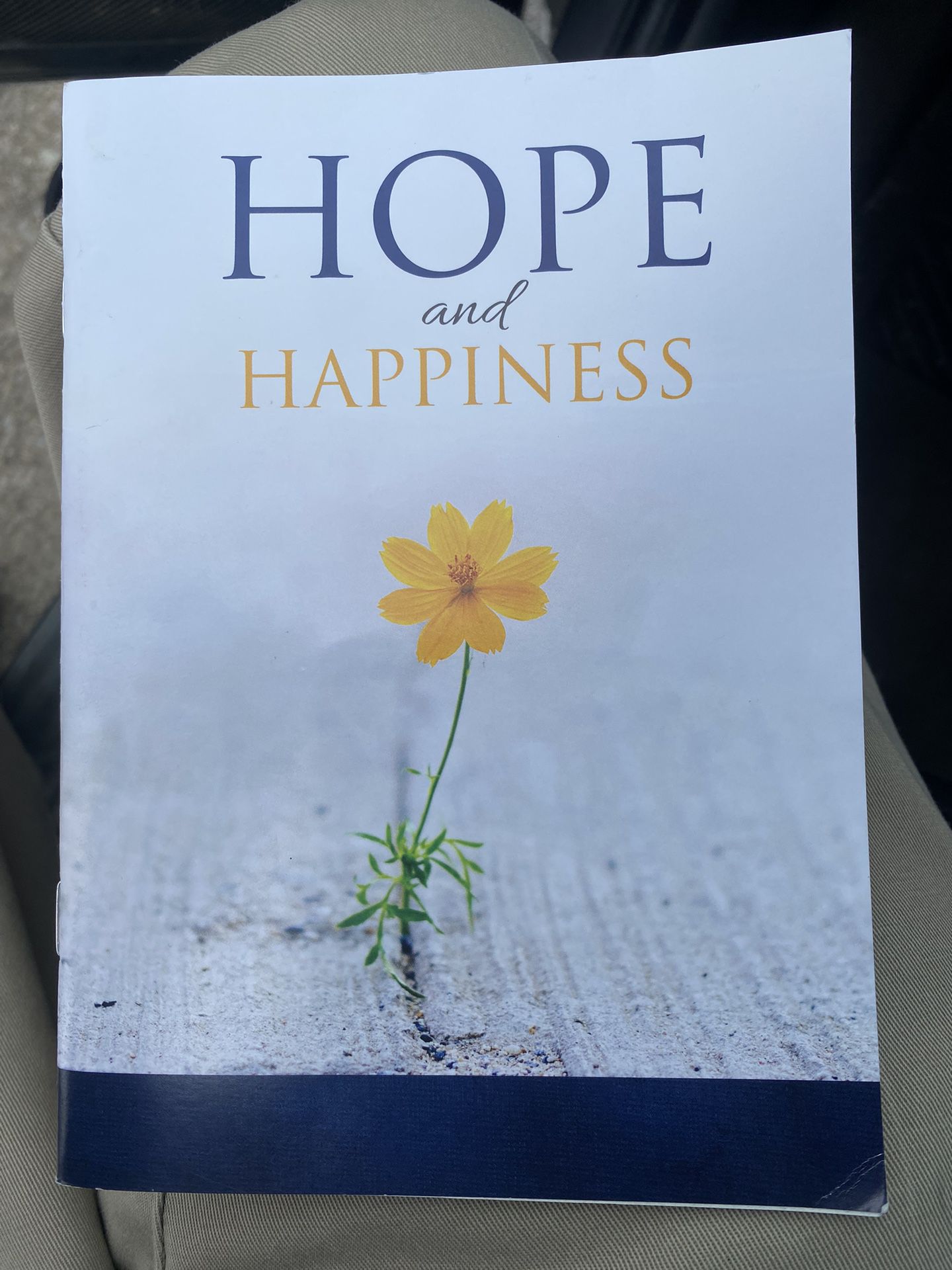 Hope And Happiness Book