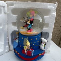 HALLMARK Walt Disney Musical 100th Birthday Water Globe Limited Edition w/Box