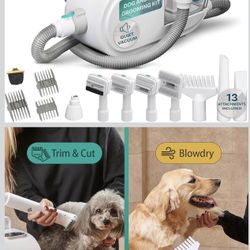 Pet cove Dog Grooming Kit- Pet Clippers, Nail Grinder