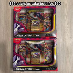 Pokemon TCG Mega Evolution Mega Latias Ex Box