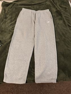 Open leg Nike sweatpants