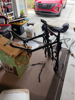 Trunk-Mounted Bicycle Rack