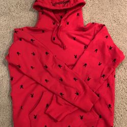 Supreme Playboy Hoodie Red