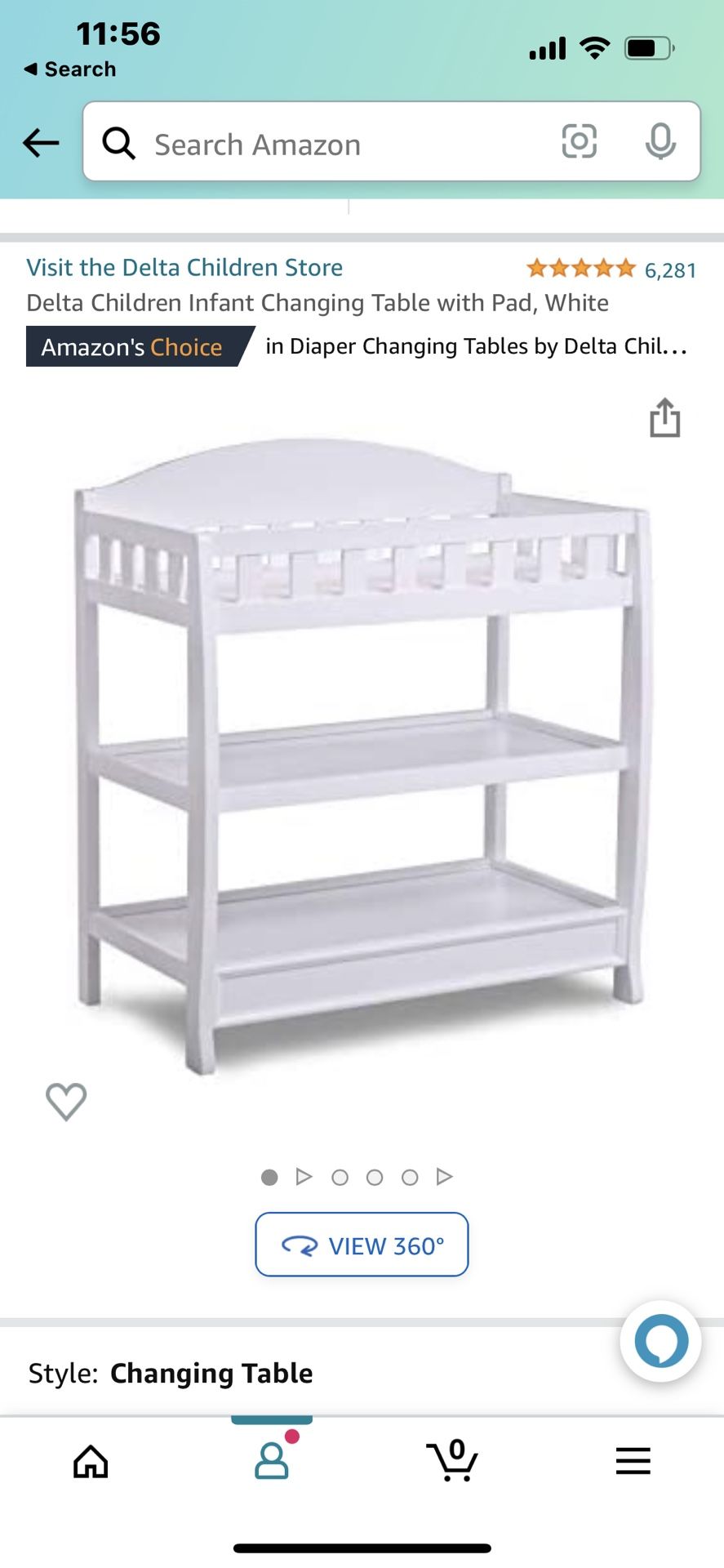 Changing Table