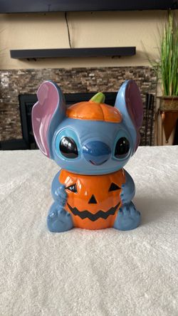 Disney Halloween Stitch cookie jar