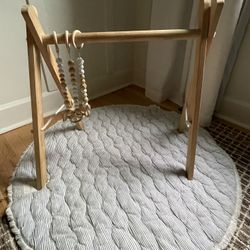 Baby Wood Play Gym