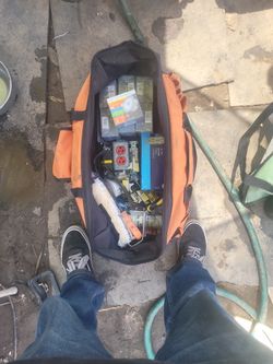 Miscellaneous brand new electrical items paint brush cocking