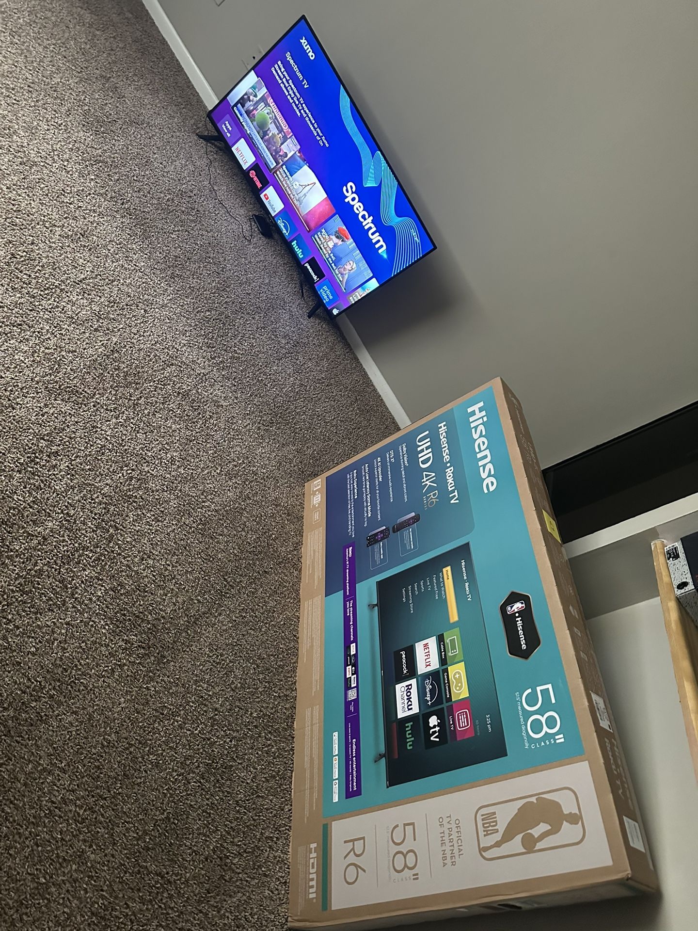 55” Inch Smart Tv 