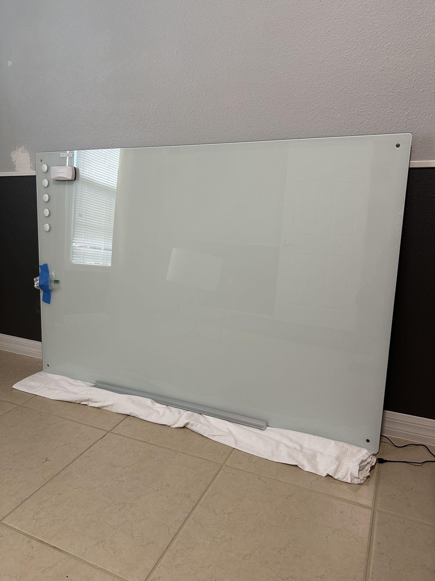 Glass Magnetic Whiteboard LARGE