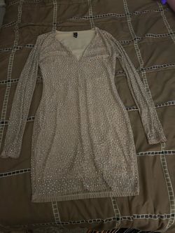 Womens sparkly mini dress
