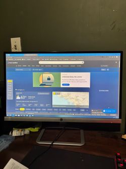 HP 25es monitor LCD