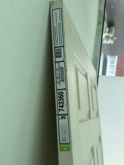 Masonite 36x80 6-Panel Interior Door Slab
