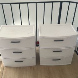 3 Drawer Plastic Storage 