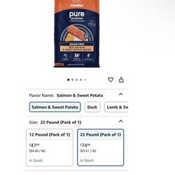 Dog Food 22 Pounds