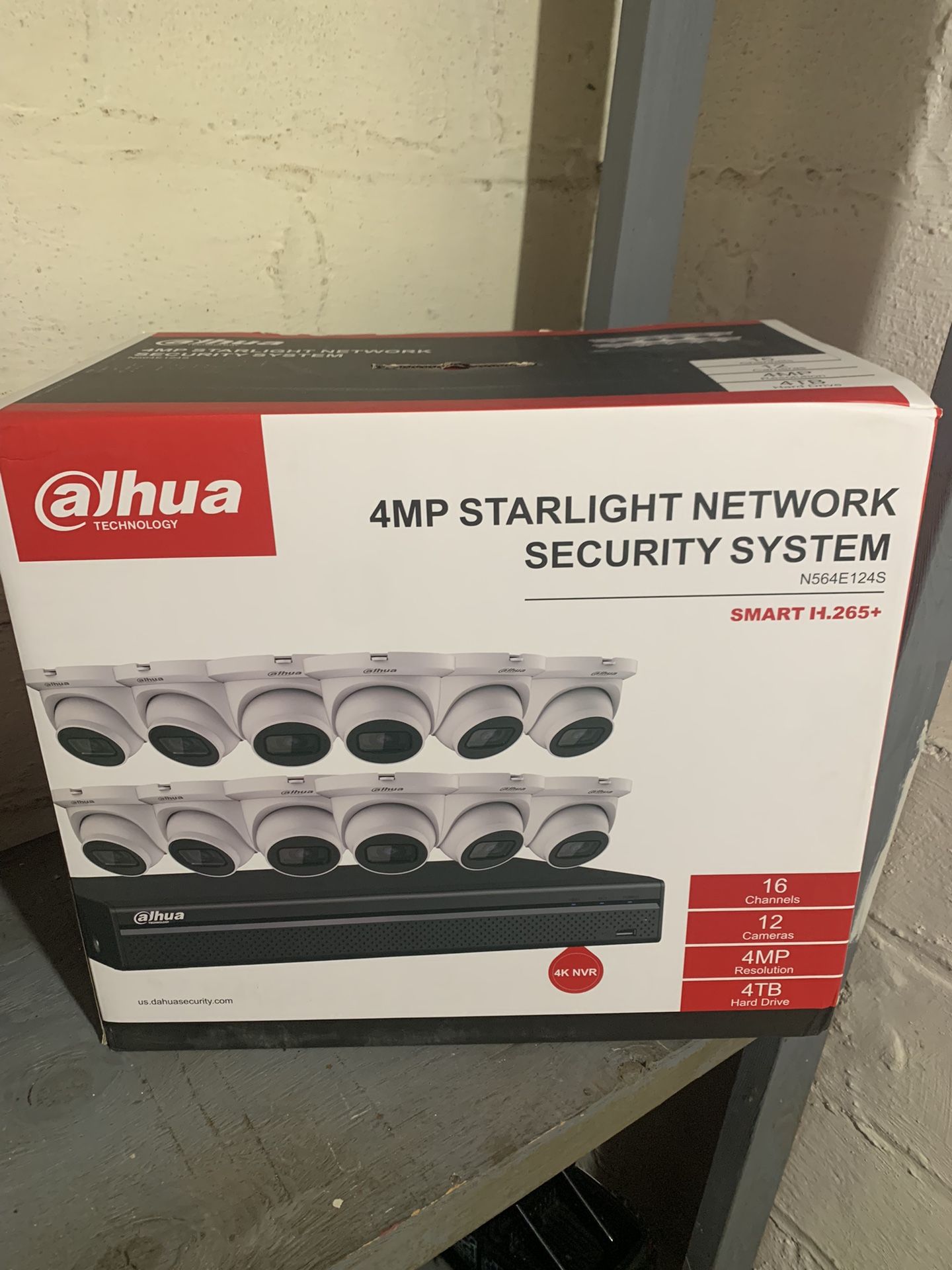 Brand New AJhua 12 Cameras System (N564E124S)
