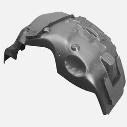 New CH1248208C Front Left Side Fender Liner Plastic Fits 2019-2024 Ram 2500 Capa