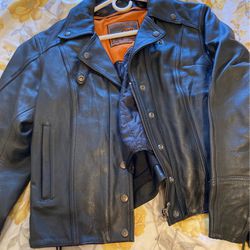 Leather Jacket And Vest