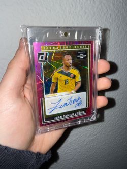 2026 Donruss RTWC Auto Colombia Juan Camilo Zúñiga Pink Velocity oo