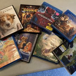 Family DVDs and Blu-Ray