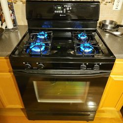 Gas Stove Black