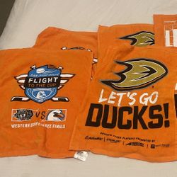 Anaheim Ducks Rally Towels 8 Total 2 Of Each Design