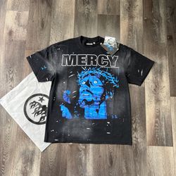HellStar Black and Blue Mercy T-Shitt