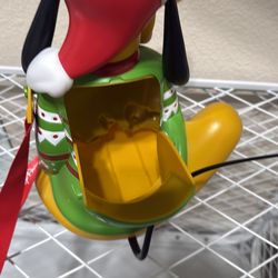 Disney Parks Pluto Christmas Popcorn Bucket
