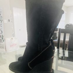 Coach Jordana Wedge Boots