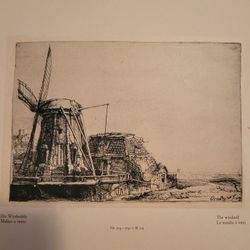 Rembrandt Etching 