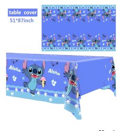 Stitch, Birthday party supplies,see description for details. Only msg for pick up