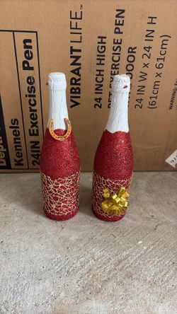 Decoration Champagne Bottle / Main Table Decor 